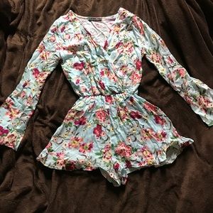 Floral romper